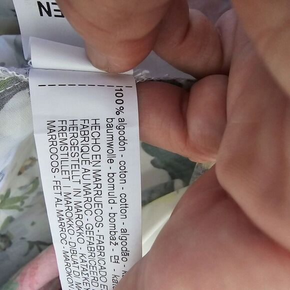 Zara Midi Dress Multicolored Floral Size Small - Picture 4 of 12